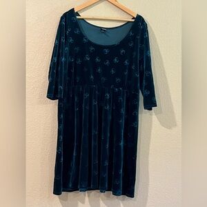 Marvel Her Universe Loki velvet dress 3XL